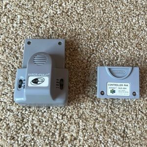 Nintendo 64 (N64) Pak accessories